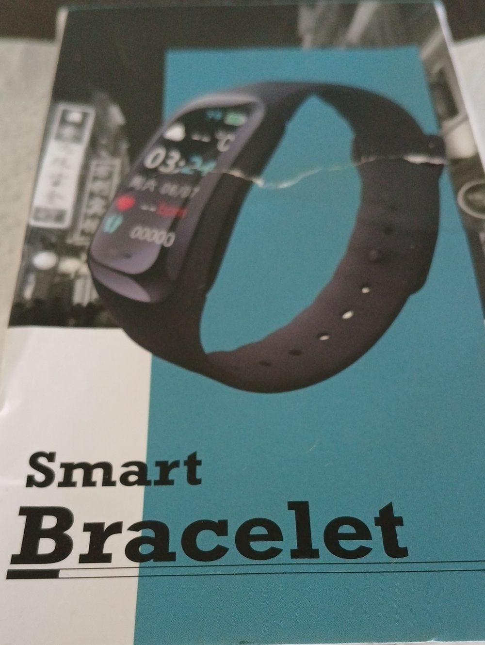 Smart Bracelet Fitness Tracker - Black